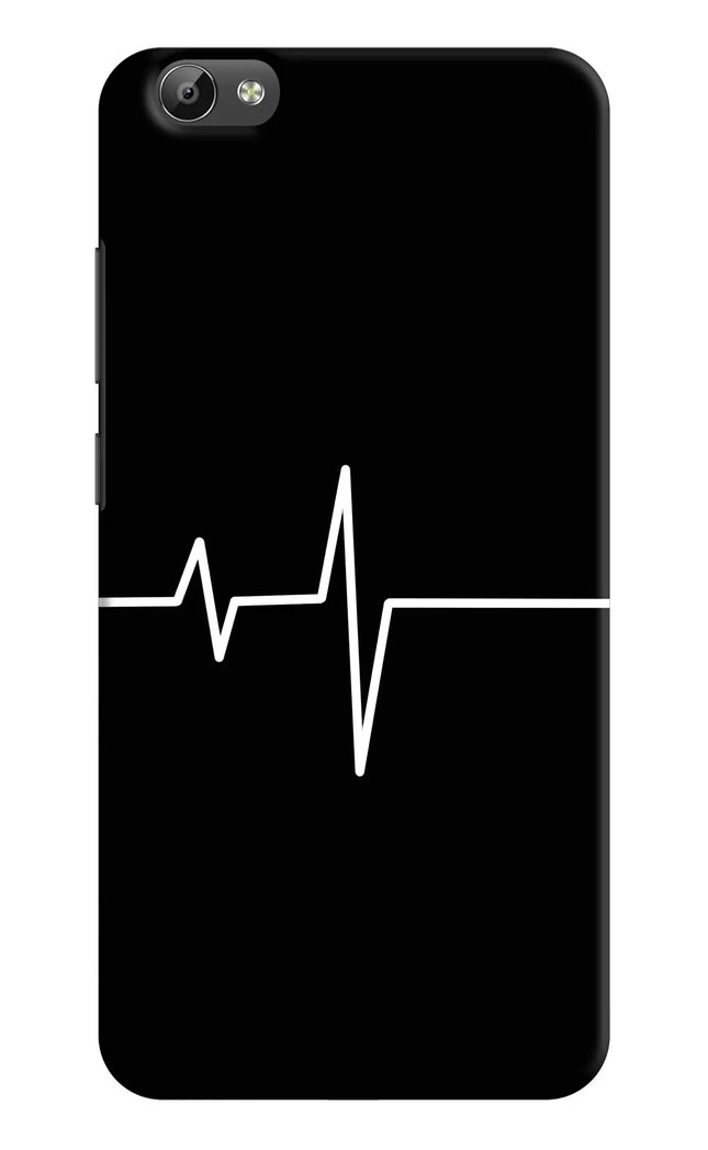 Heart Beats Vivo Y66 Hard Case Back Cover by Casekaro