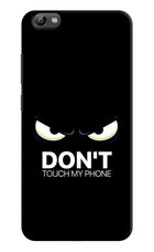 Don'T Touch My Phone Vivo Y66 Hard Case Back Cover by Casekaro
