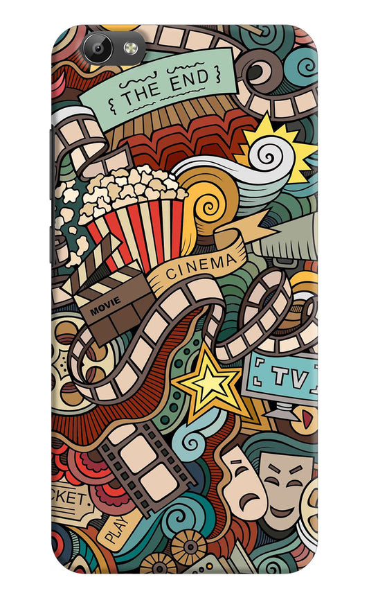 Cinema Abstract Vivo Y66 Hard Case Back Cover by Casekaro