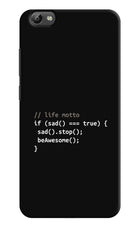 Life Motto Code Vivo Y66 Hard Case Back Cover by Casekaro