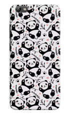 Cute Panda Vivo Y66 Hard Case Back Cover by Casekaro