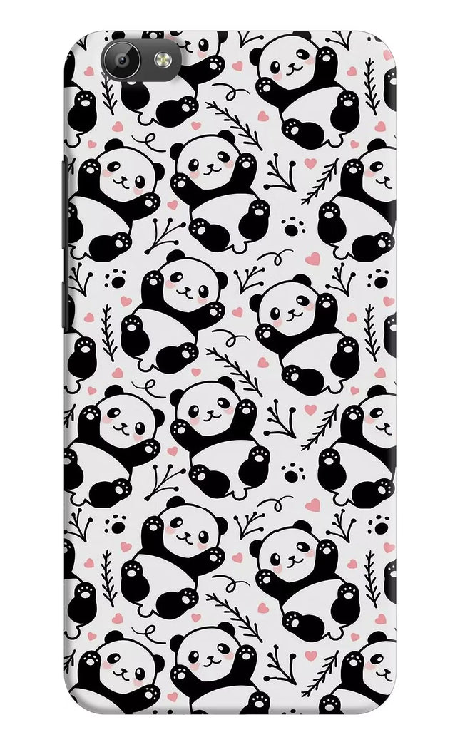 Cute Panda Vivo Y66 Hard Case Back Cover by Casekaro