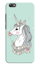 Unicorn Wallpaper Vivo Y66 Hard Case Back Cover by Casekaro