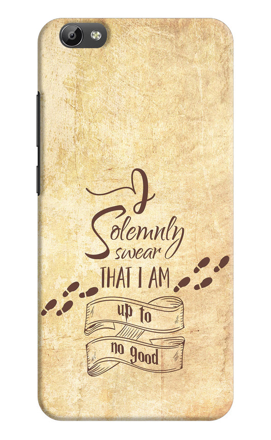 I Solemnly swear that i up to no good Vivo Y66 Hard Case Back Cover by Casekaro