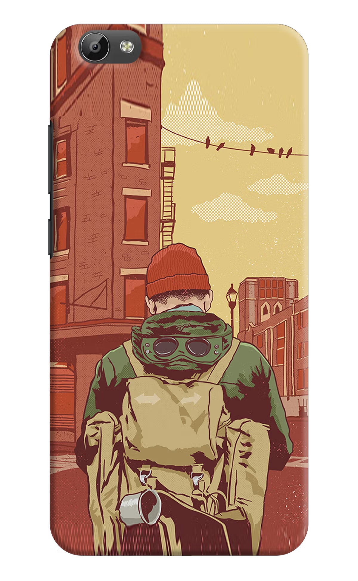 Adventurous Vivo Y66 Hard Case Back Cover by Casekaro