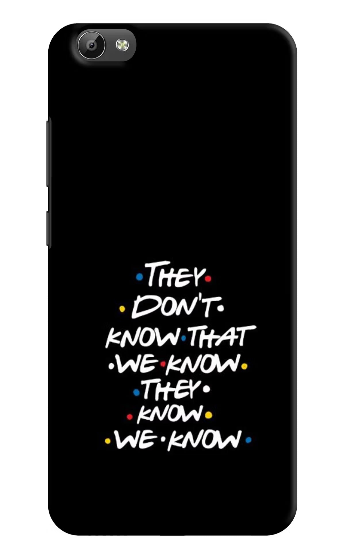 FRIENDS Dialogue Vivo Y66 Hard Case Back Cover by Casekaro