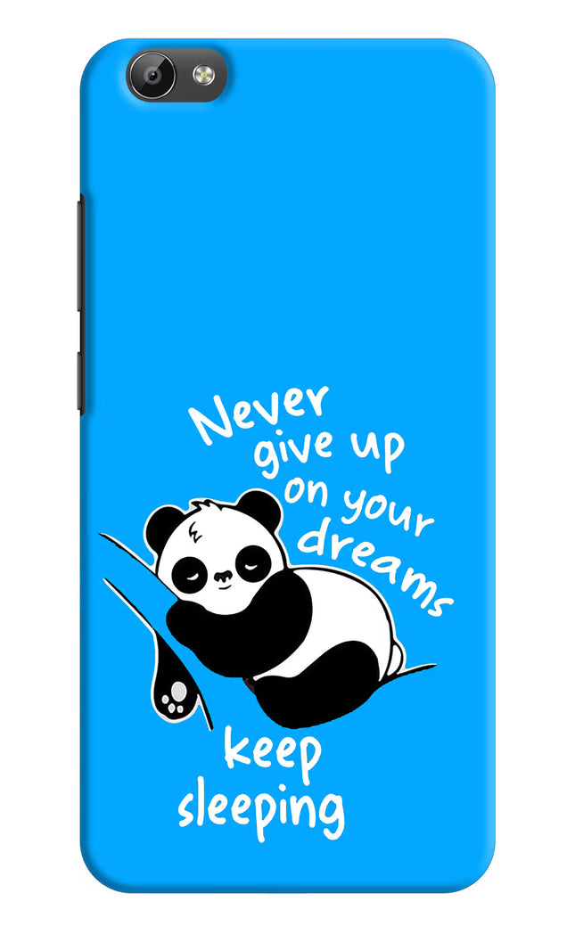 Keep Sleeping Vivo Y66 Hard Case Back Cover by Casekaro