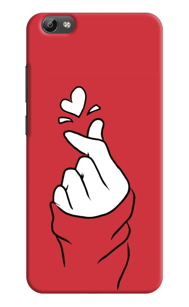 Korean Love Sign Vivo Y66 Hard Case Back Cover by Casekaro
