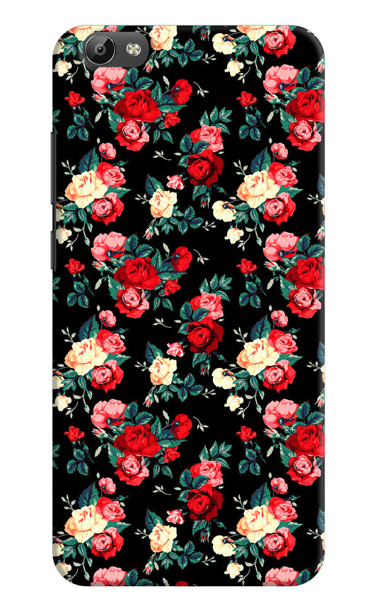 Rose Pattern Vivo Y66 Hard Case Back Cover by Casekaro