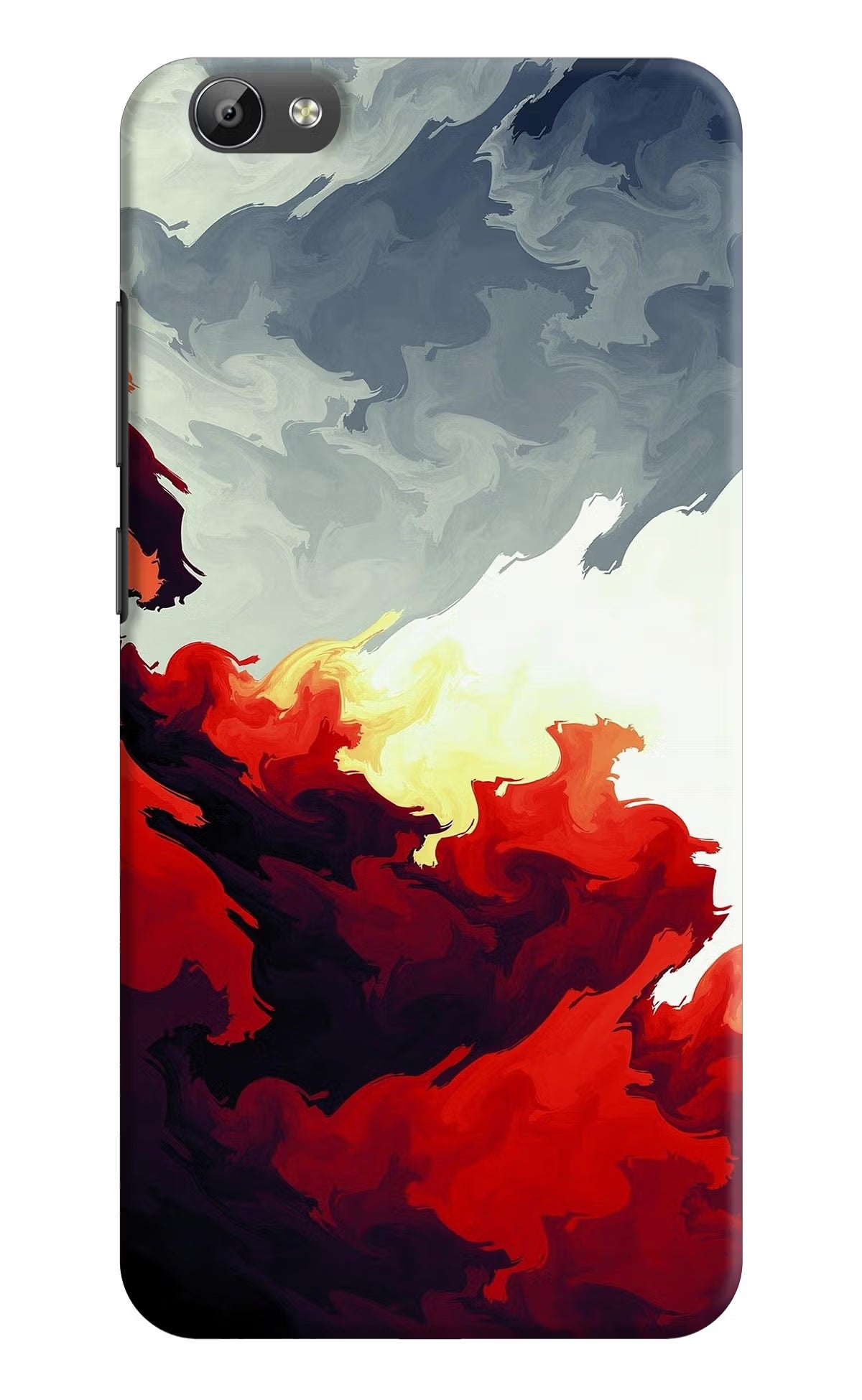 Fire Cloud Vivo Y66 Hard Case Back Cover by Casekaro