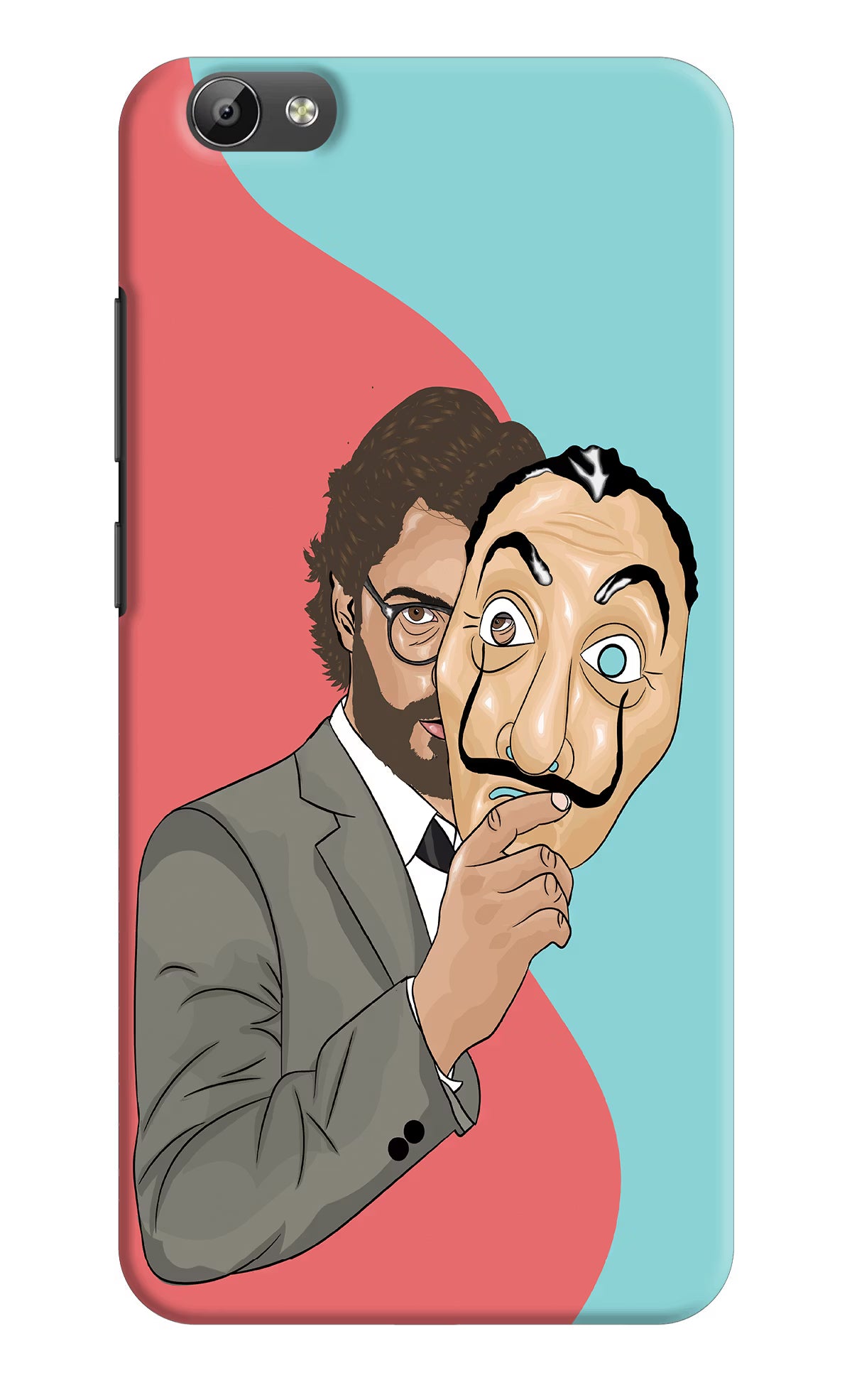 Professor Vivo Y66 Hard Case Back Cover by Casekaro