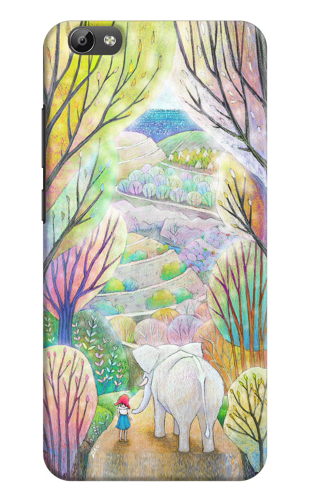 Nature Painting Vivo Y66 Hard Case Back Cover by Casekaro