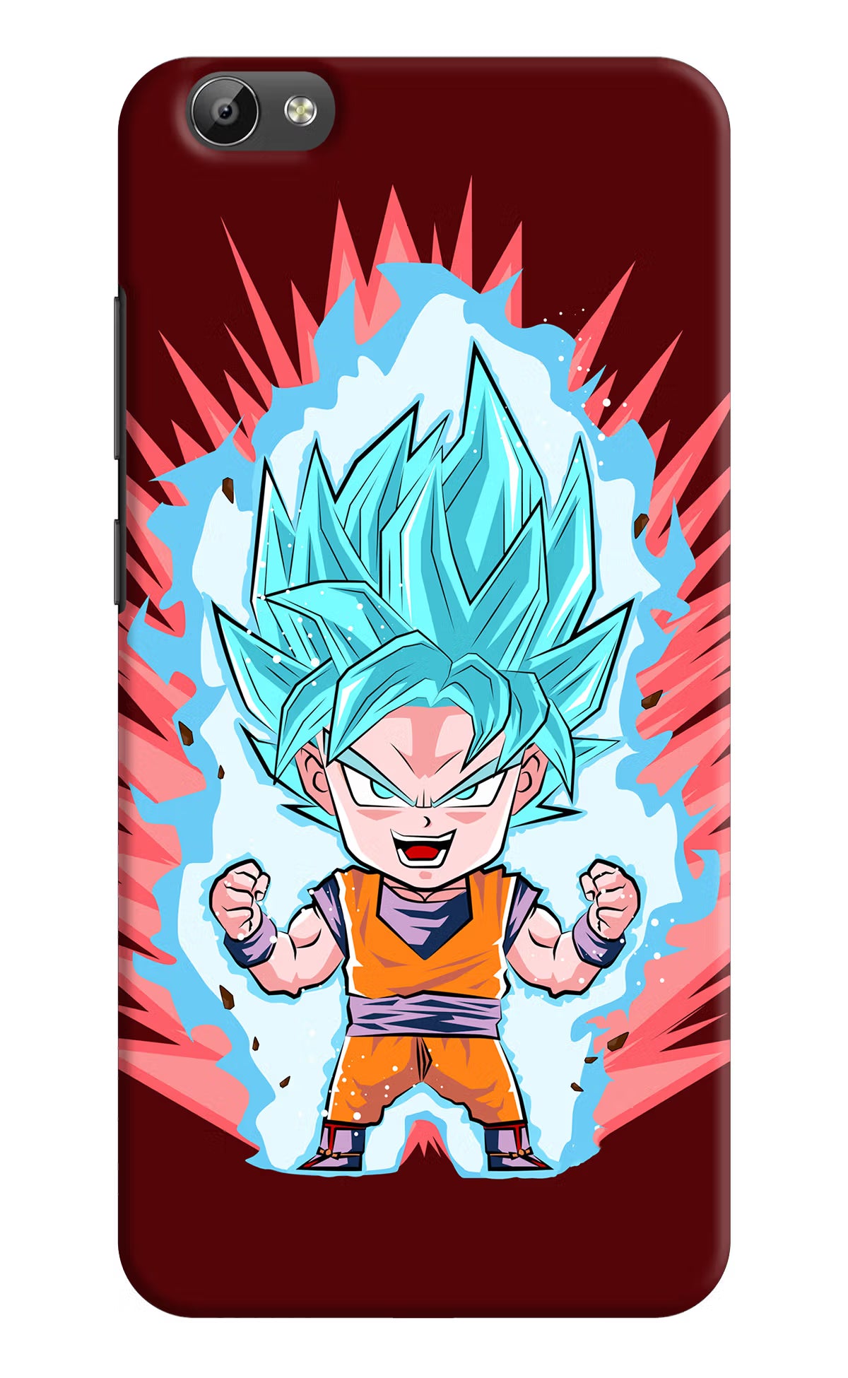 Goku Little Vivo Y66 Hard Case Back Cover by Casekaro