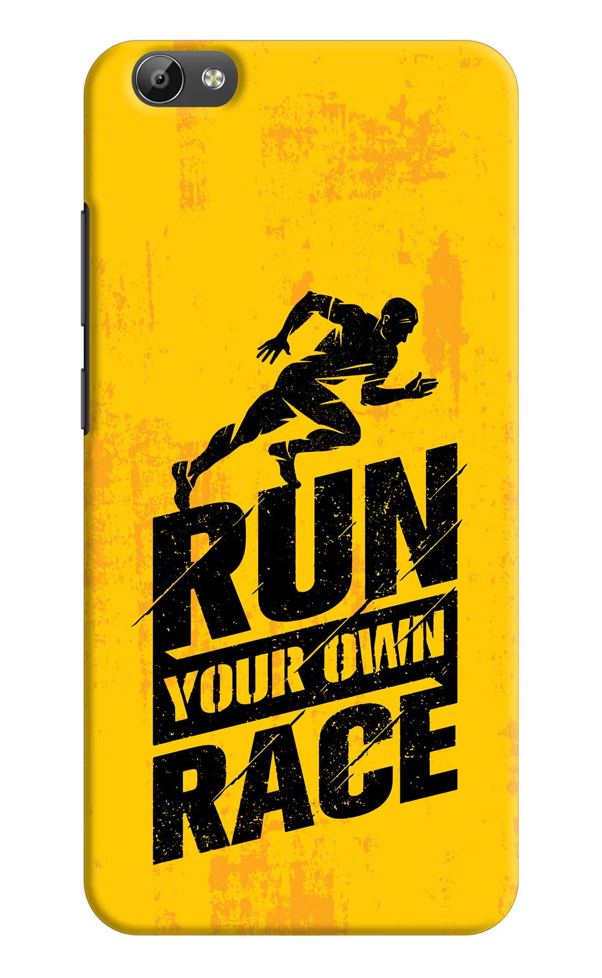 Run Your Own Race Vivo Y66 Hard Case Back Cover by Casekaro