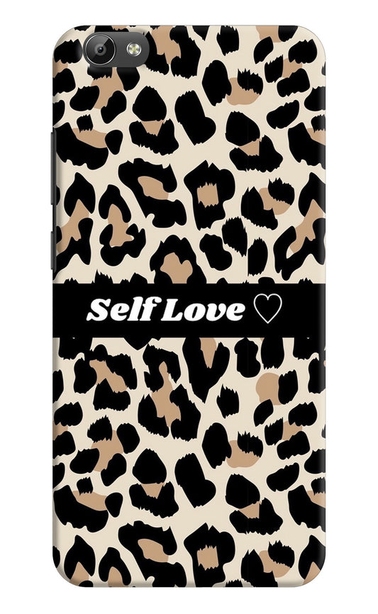 Leopard Print Self Love Vivo Y66 Back Cover