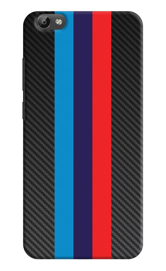BMW Stripes Pattern Vivo Y66 Hard Case Back Cover by Casekaro