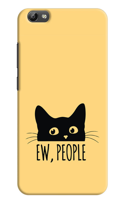 Ew People Catitude Vivo Y66 Hard Case Back Cover by Casekaro