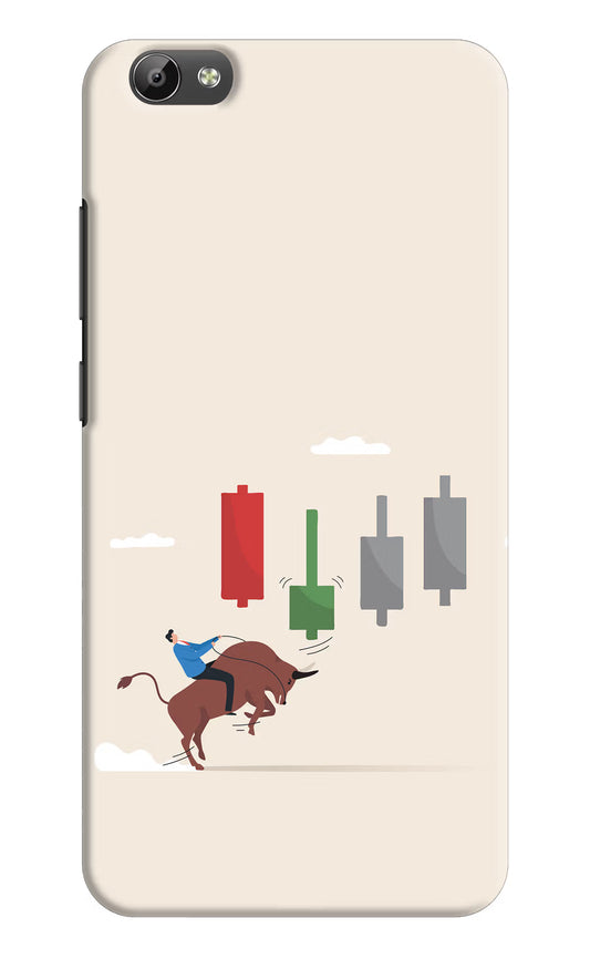 Bull Trading Momentum Vivo Y66 Hard Case Back Cover by Casekaro
