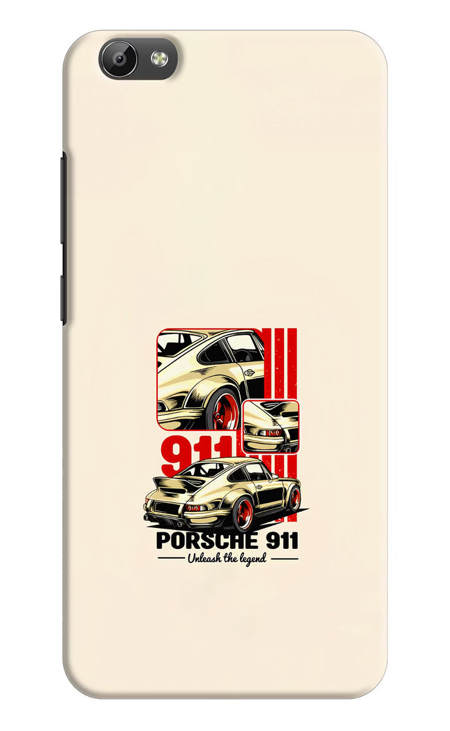 Classic Porsche 911 Vivo Y66 Hard Case Back Cover by Casekaro
