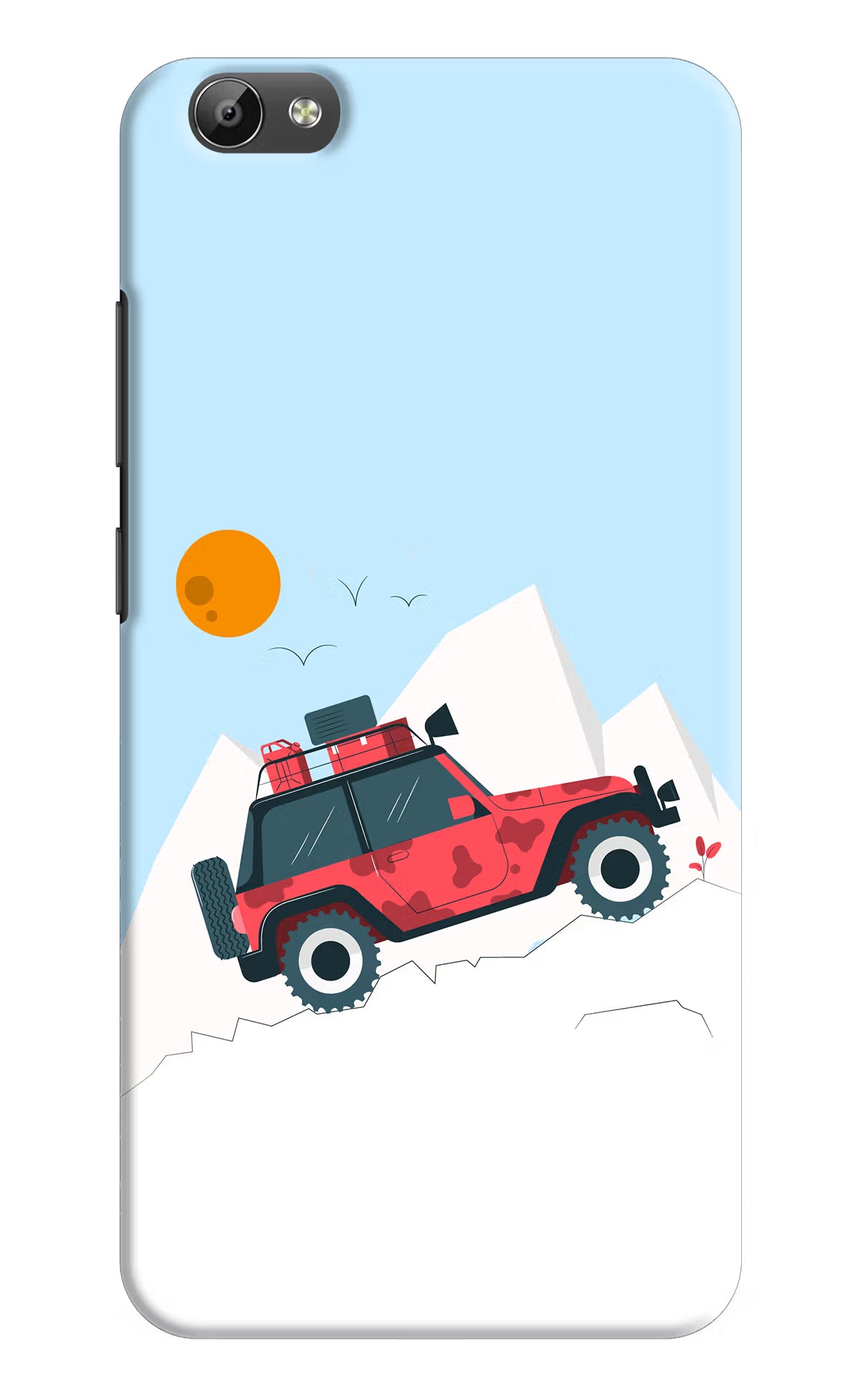 Mountain Trail Beast Vivo Y66 Hard Case Back Cover by Casekaro