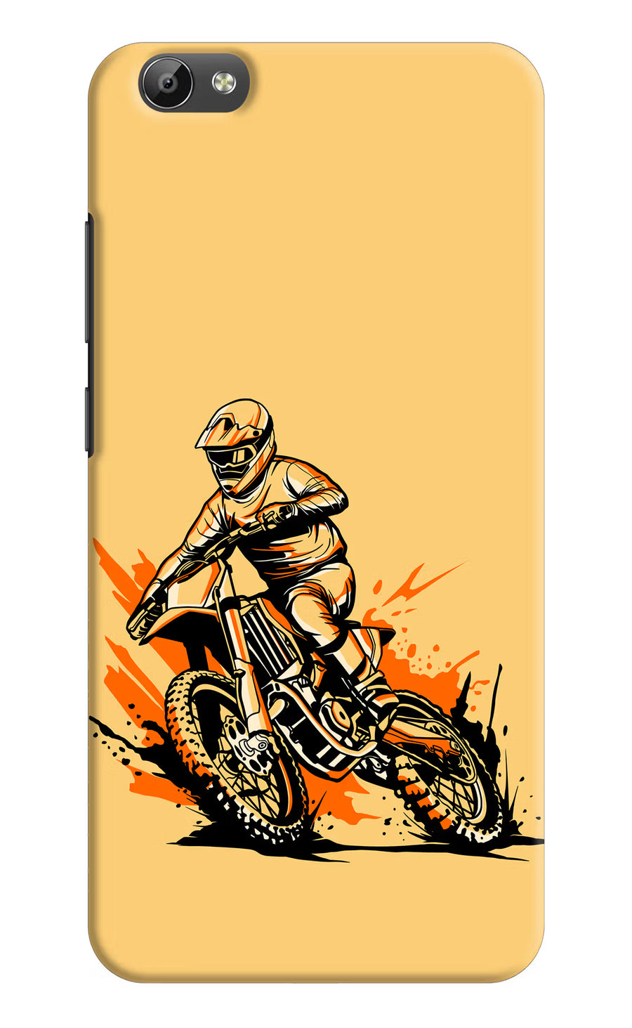 Off-Road Fury Vivo Y66 Back Cover, Hard case