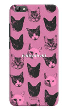 Pink Cats Vivo Y66 Hard Case Back Cover by Casekaro