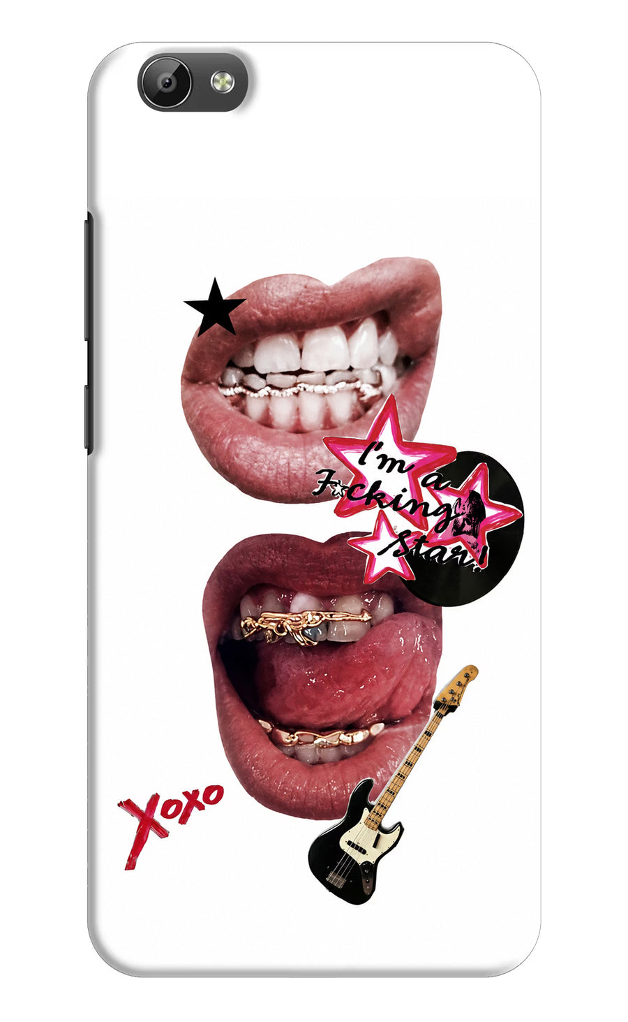 Rockstar Vivo Y66 Back Cover, Hard case