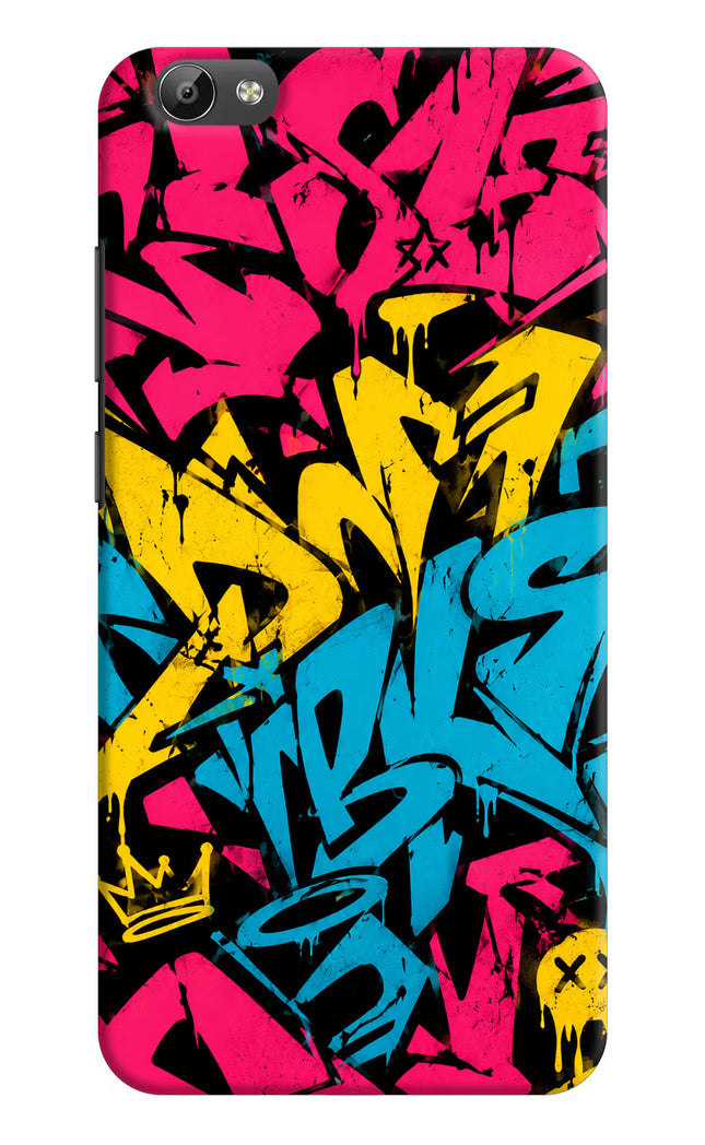 Graffiti Vibe Vivo Y66 Hard Case Back Cover by Casekaro