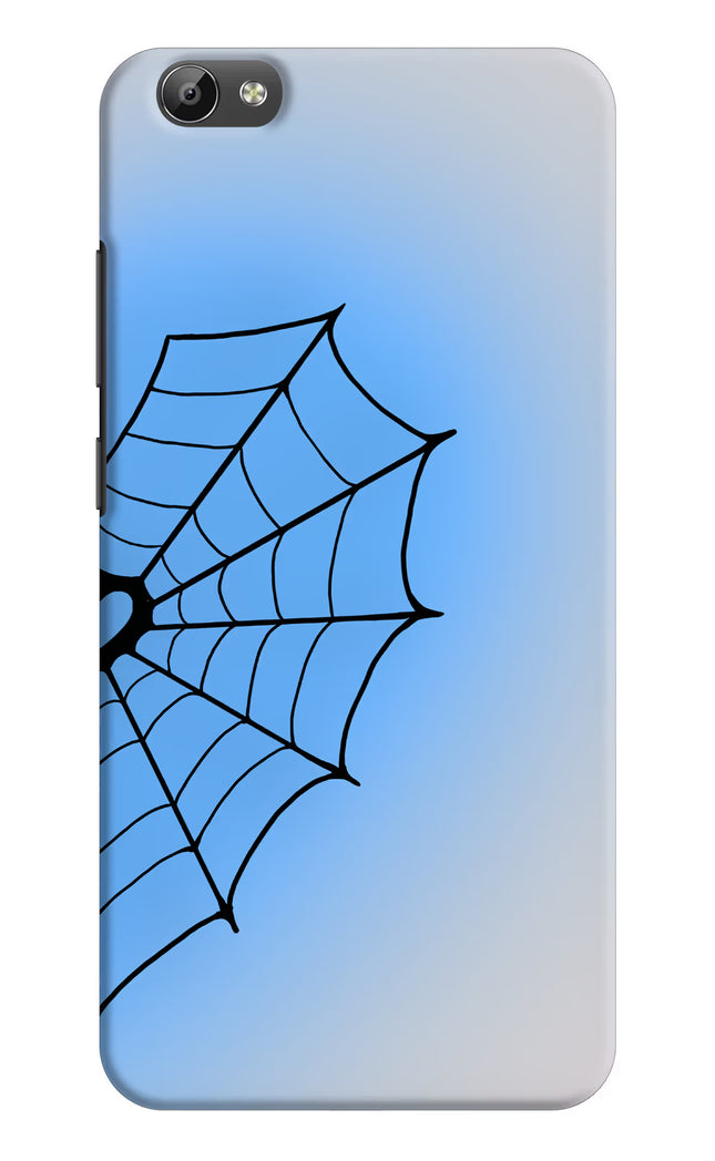 Blue Web Vivo Y66 Hard Case Back Cover by Casekaro