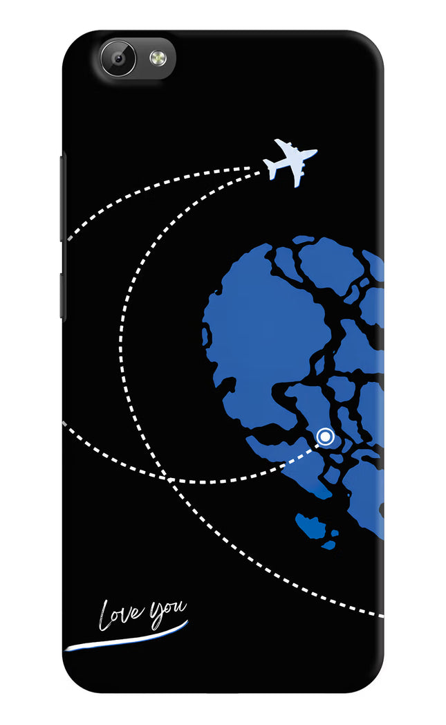 Love Orbit Vivo Y66 Hard Case Back Cover by Casekaro