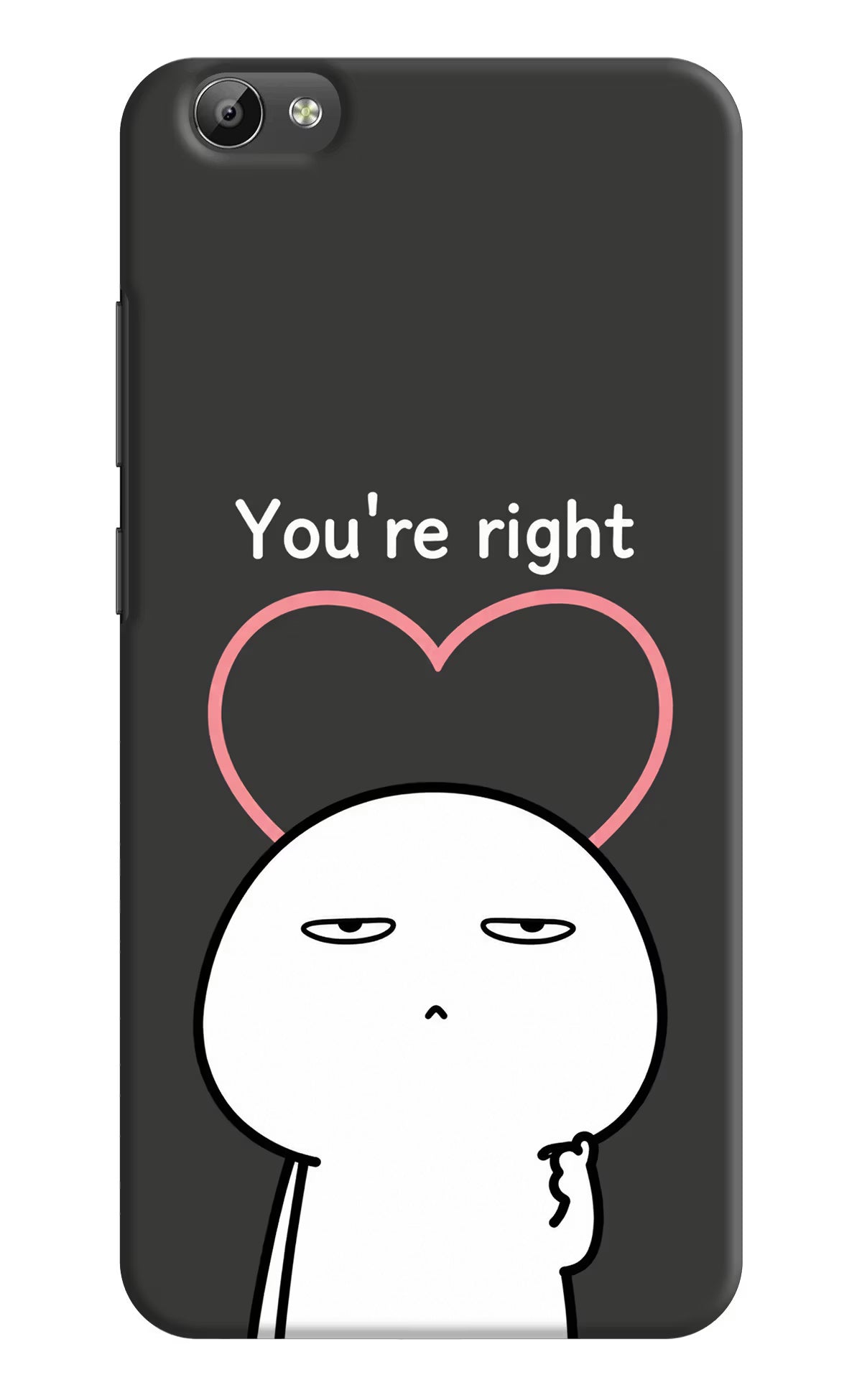 You're Right Vivo Y66 Back Cover