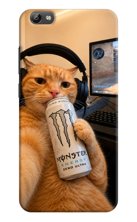 Gamer Cat Energy Vivo Y66 Back Cover