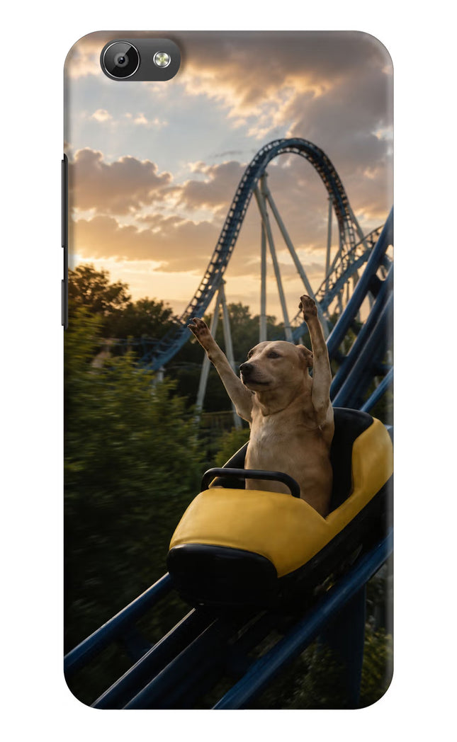 Rollercoaster Dog Vivo Y66 Hard Case Back Cover by Casekaro