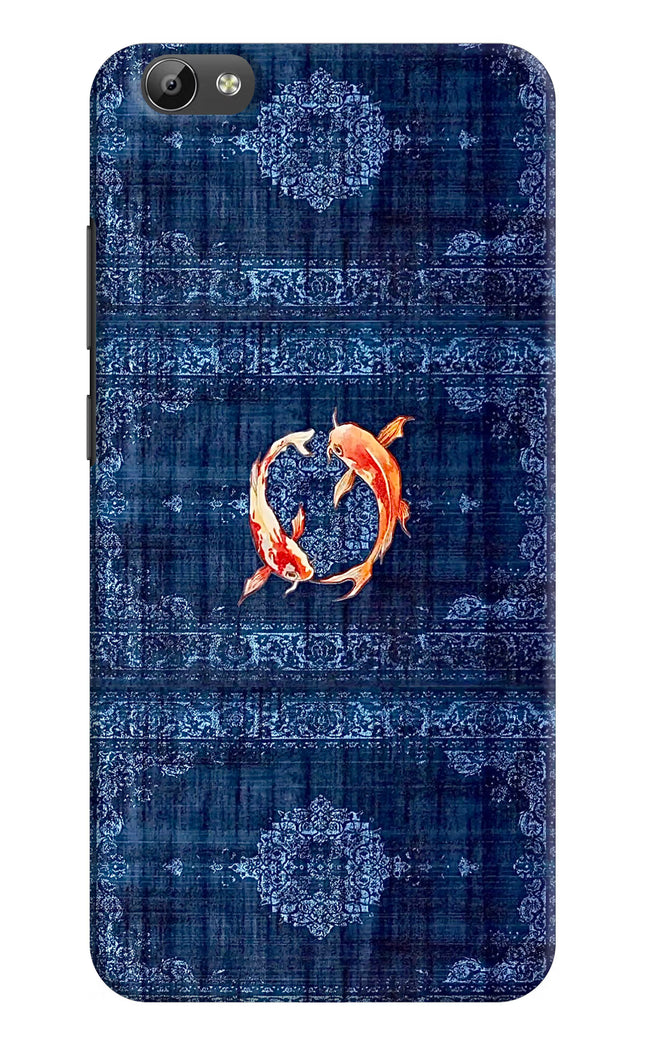 Koi Blue Vivo Y66 Hard Case Back Cover by Casekaro