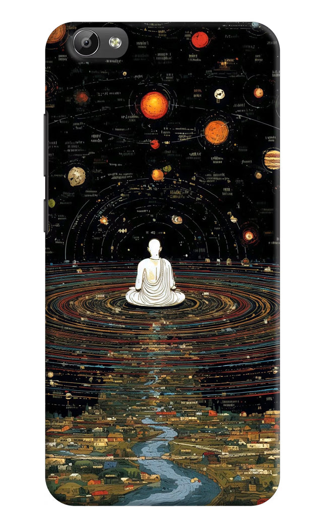 Space Monk Vivo Y66 Hard Case Back Cover by Casekaro