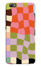 Wavy Grid Vivo Y66 Hard Case Back Cover by Casekaro