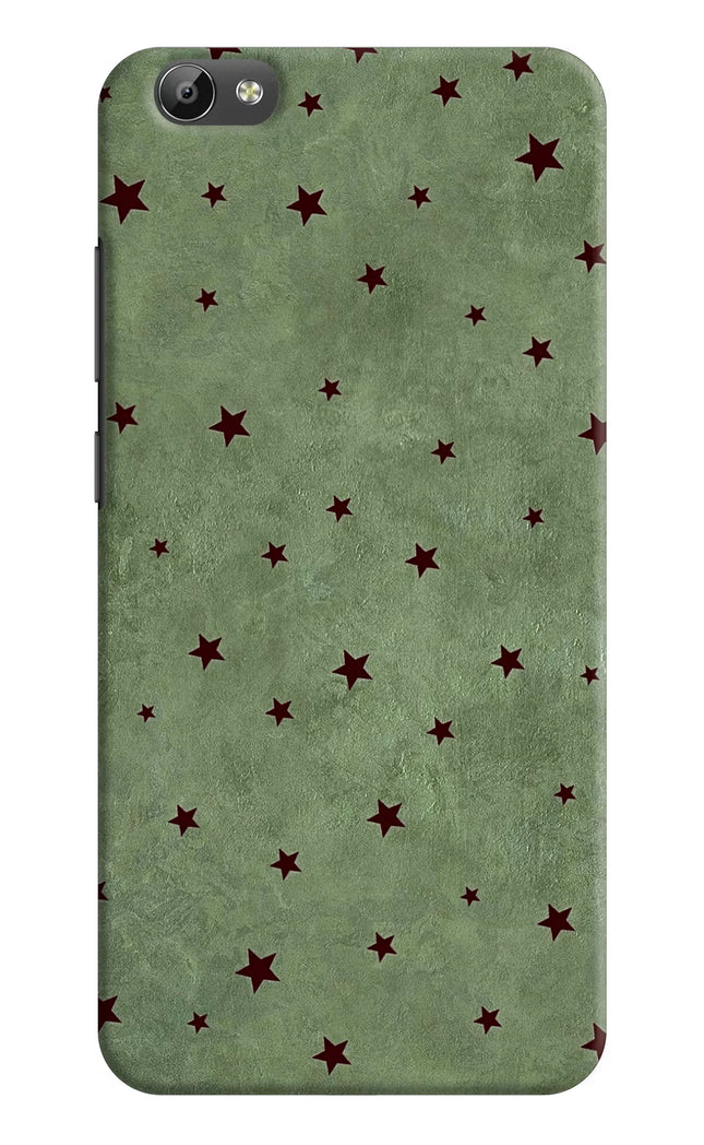 Green Stars Vivo Y66 Hard Case Back Cover by Casekaro