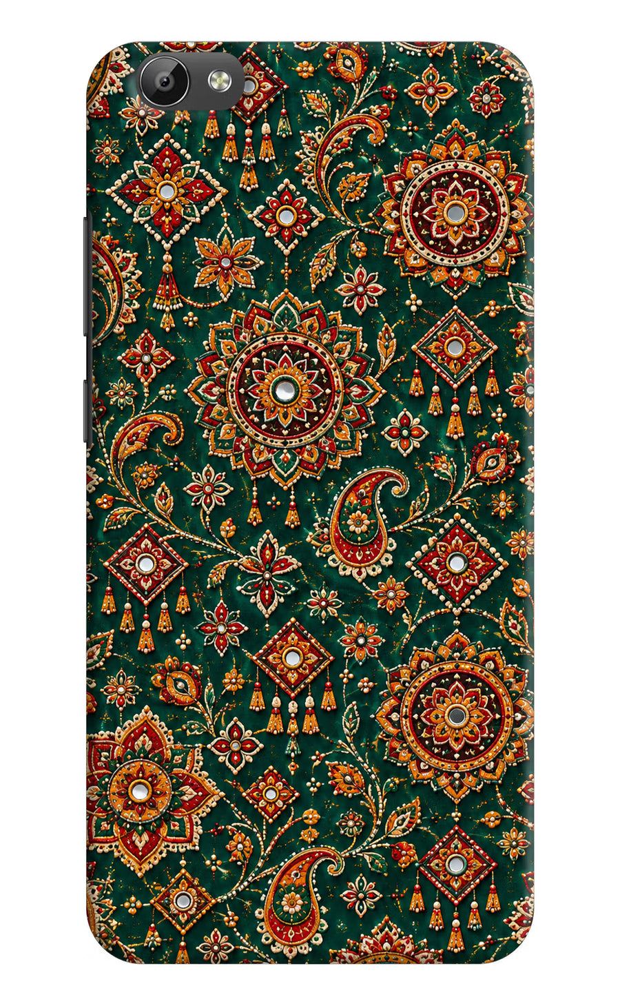 Green Pataka Vivo Y66 Back Cover, Hard case