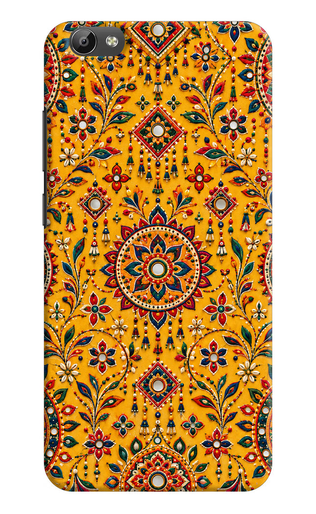 Sunlit Aura Vivo Y66 Hard Case Back Cover by Casekaro
