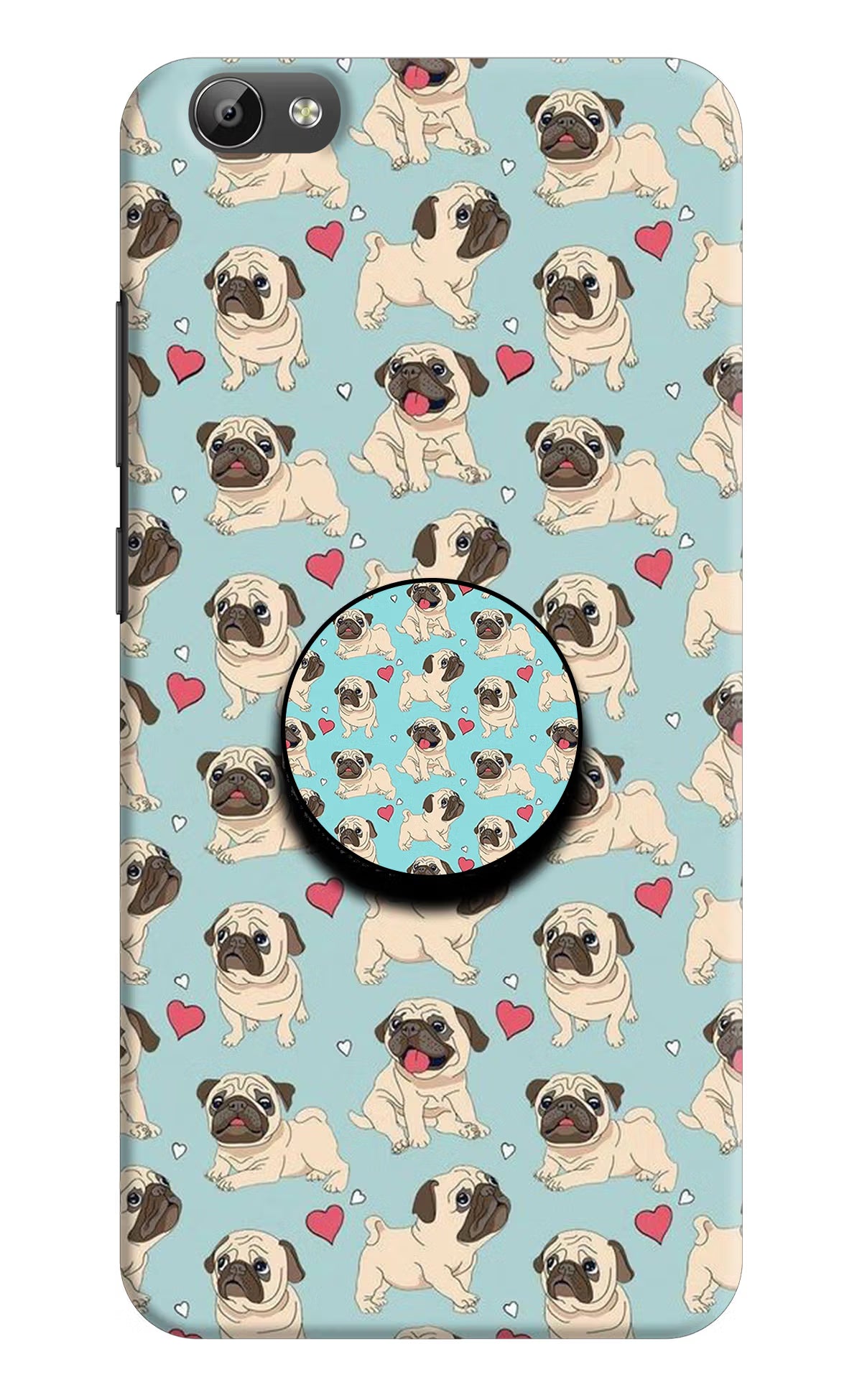Pug Dog Vivo Y66 Pop Case by Casekaro