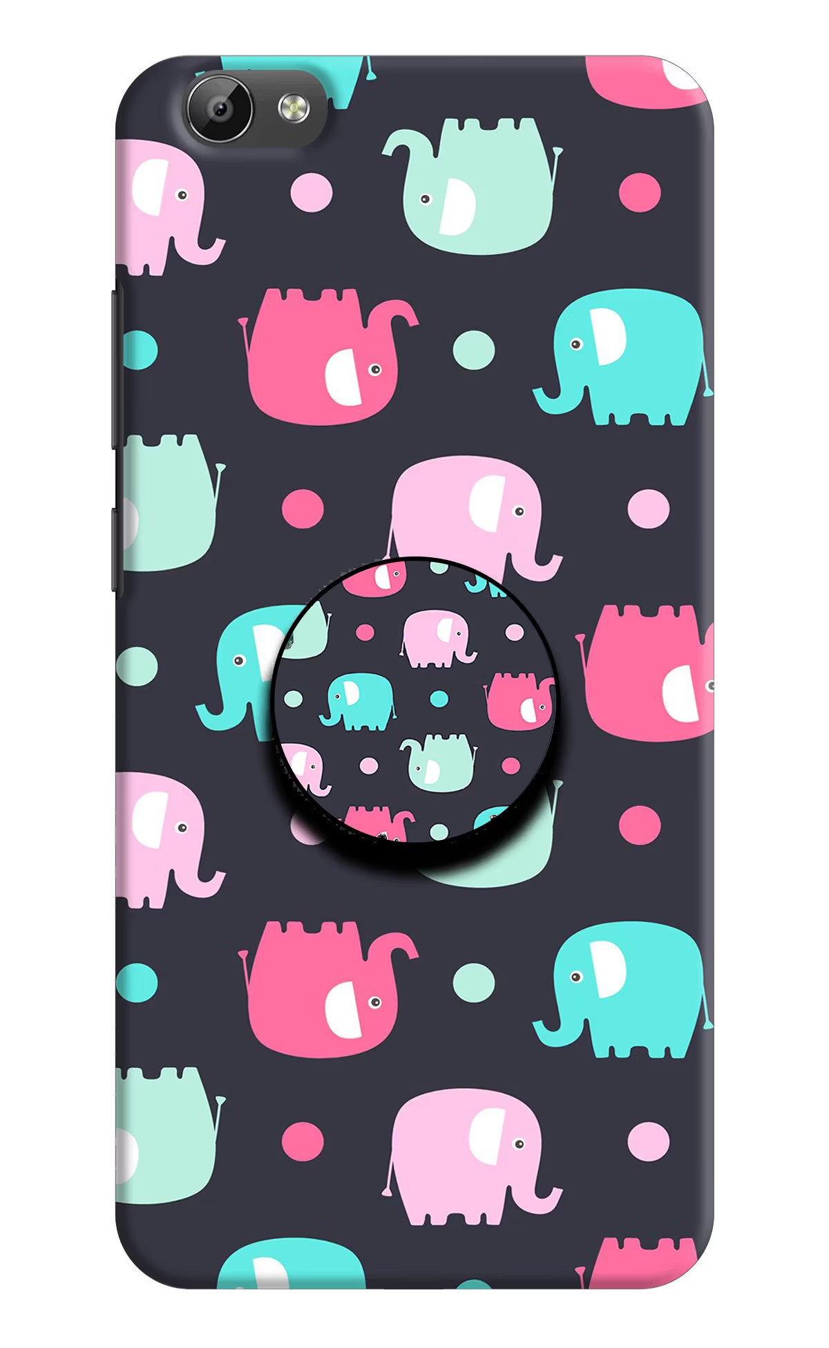 Baby Elephants Vivo Y66 Pop Case by Casekaro