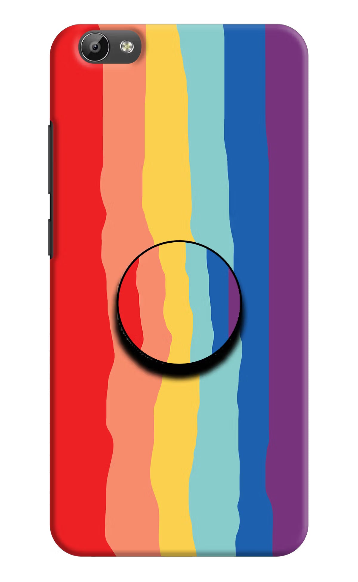 Rainbow Vivo Y66 Pop Case by Casekaro