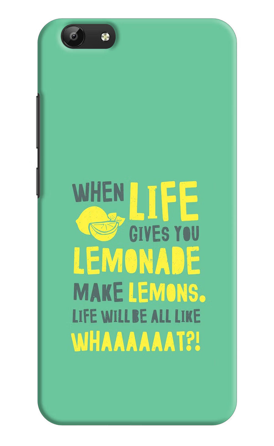 Quote Vivo Y69 Back Cover, Hard case