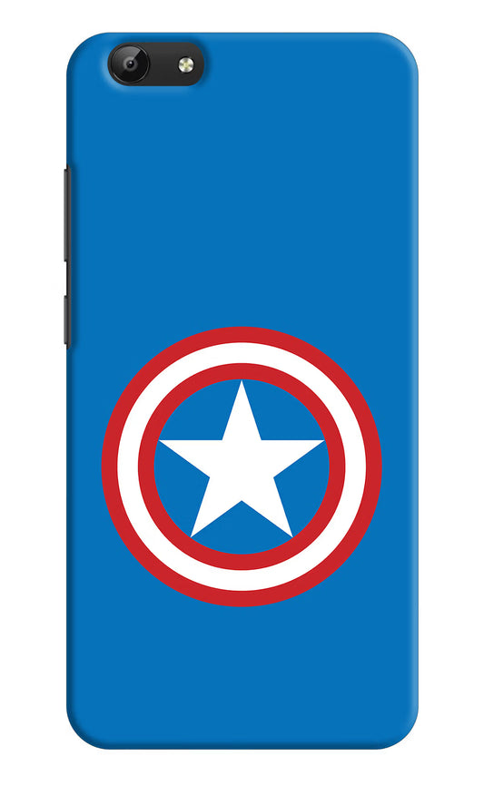 Captain America Logo Vivo Y69 Hard Case Back Cover by Casekaro