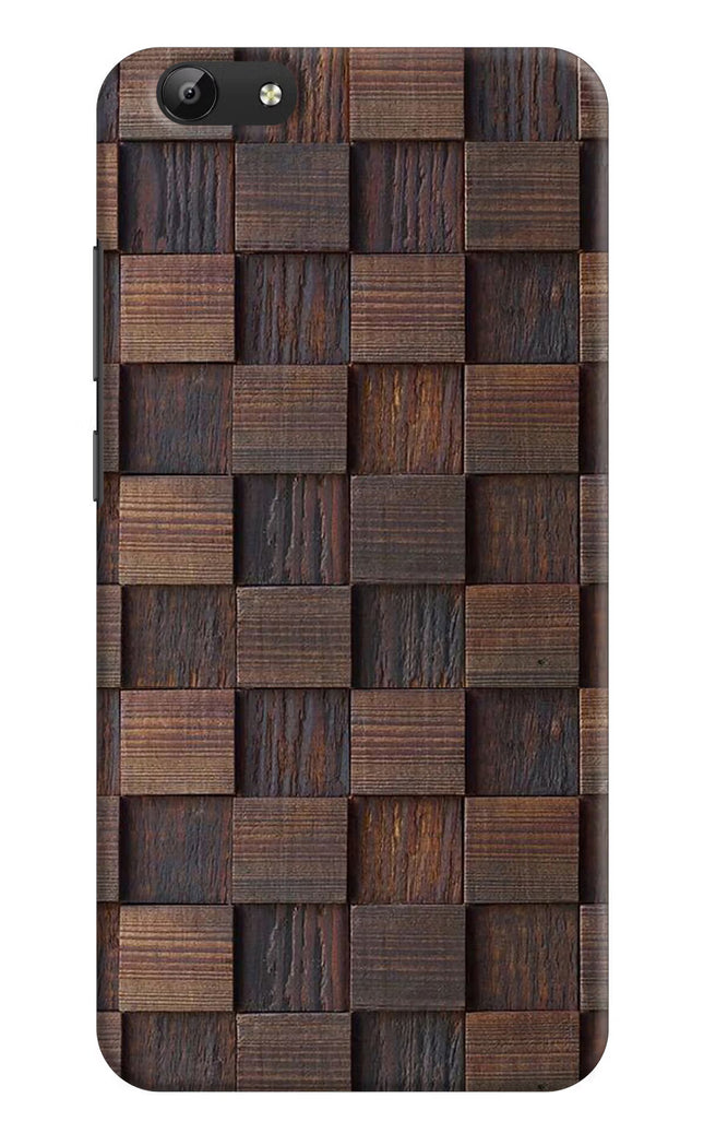 Wooden Cube Design Vivo Y69 Hard Case Back Cover by Casekaro