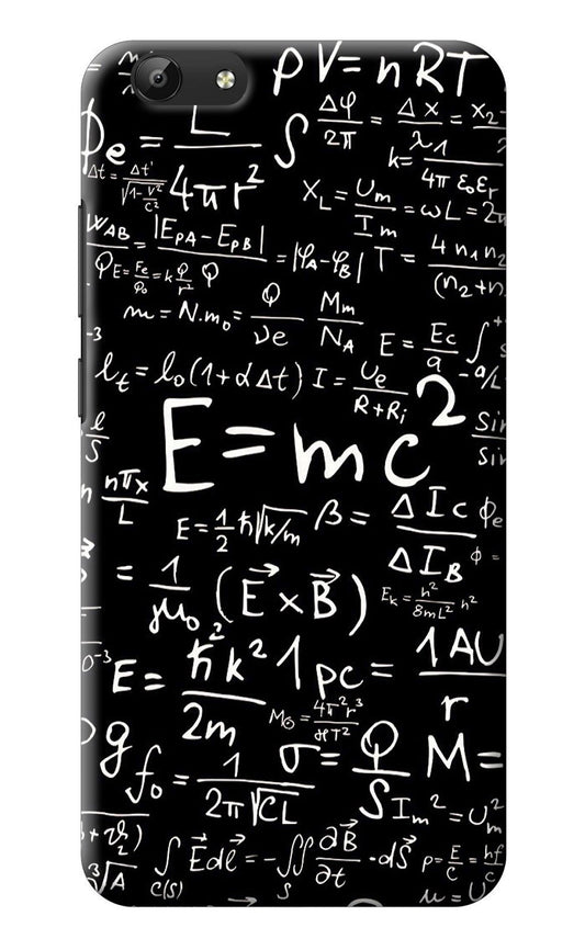 Physics Albert Einstein Formula Vivo Y69 Back Cover