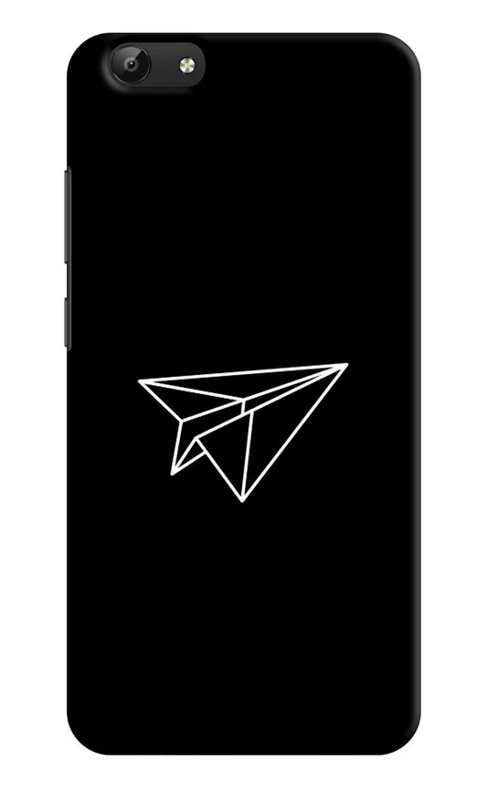 Paper Plane White Vivo Y69 Hard Case Back Cover by Casekaro
