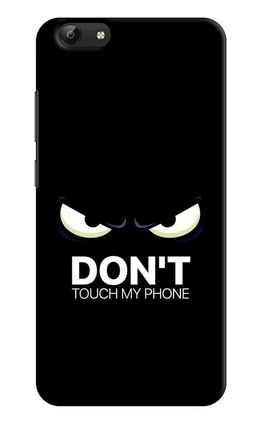 Don'T Touch My Phone Vivo Y69 Hard Case Back Cover by Casekaro