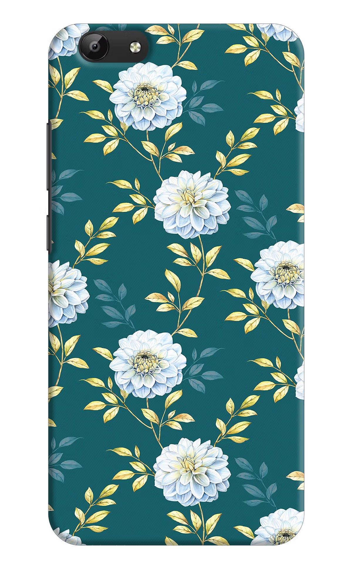Flowers Vivo Y69 Hard Case Back Cover by Casekaro