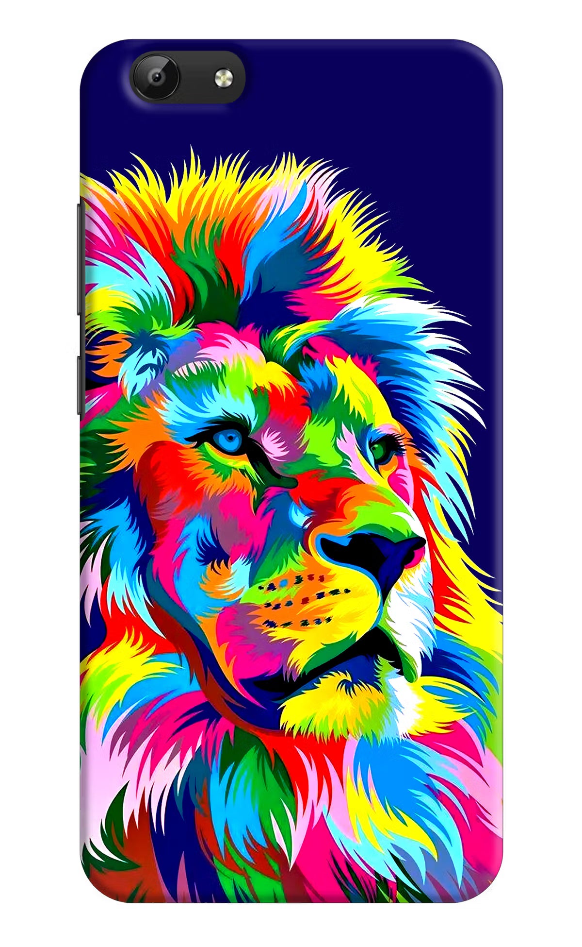 Vector Art Lion Vivo Y69 Hard Case Back Cover by Casekaro
